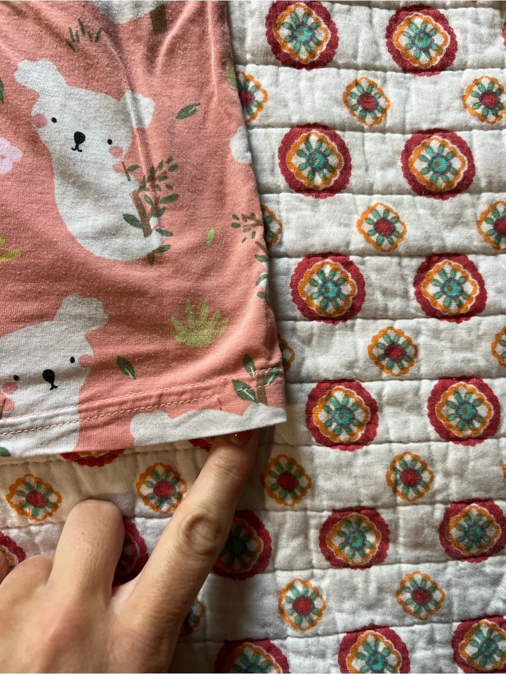 Little Sleepies Koala Long Sleeve Bamboo Pajama shirt size 3T